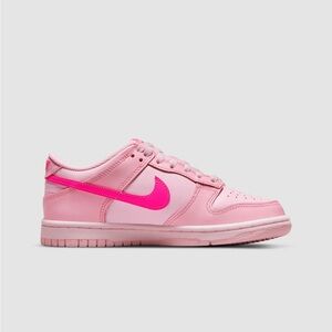 Nike Vibrant Pink Low Dunk Girls Sneakers